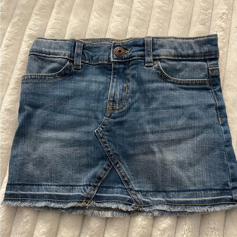 2/$13 OSHKOSH B’gosh girl size 4 jeans Skirt